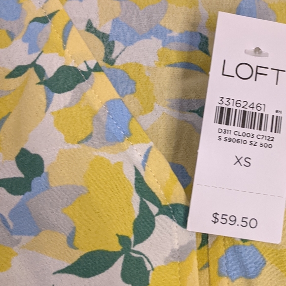 Yellow Floral Lemon Women's Top - Picture 3 of 11